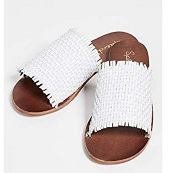 Truth Woven Sandal in White - Splendid - Picture 1 of 2